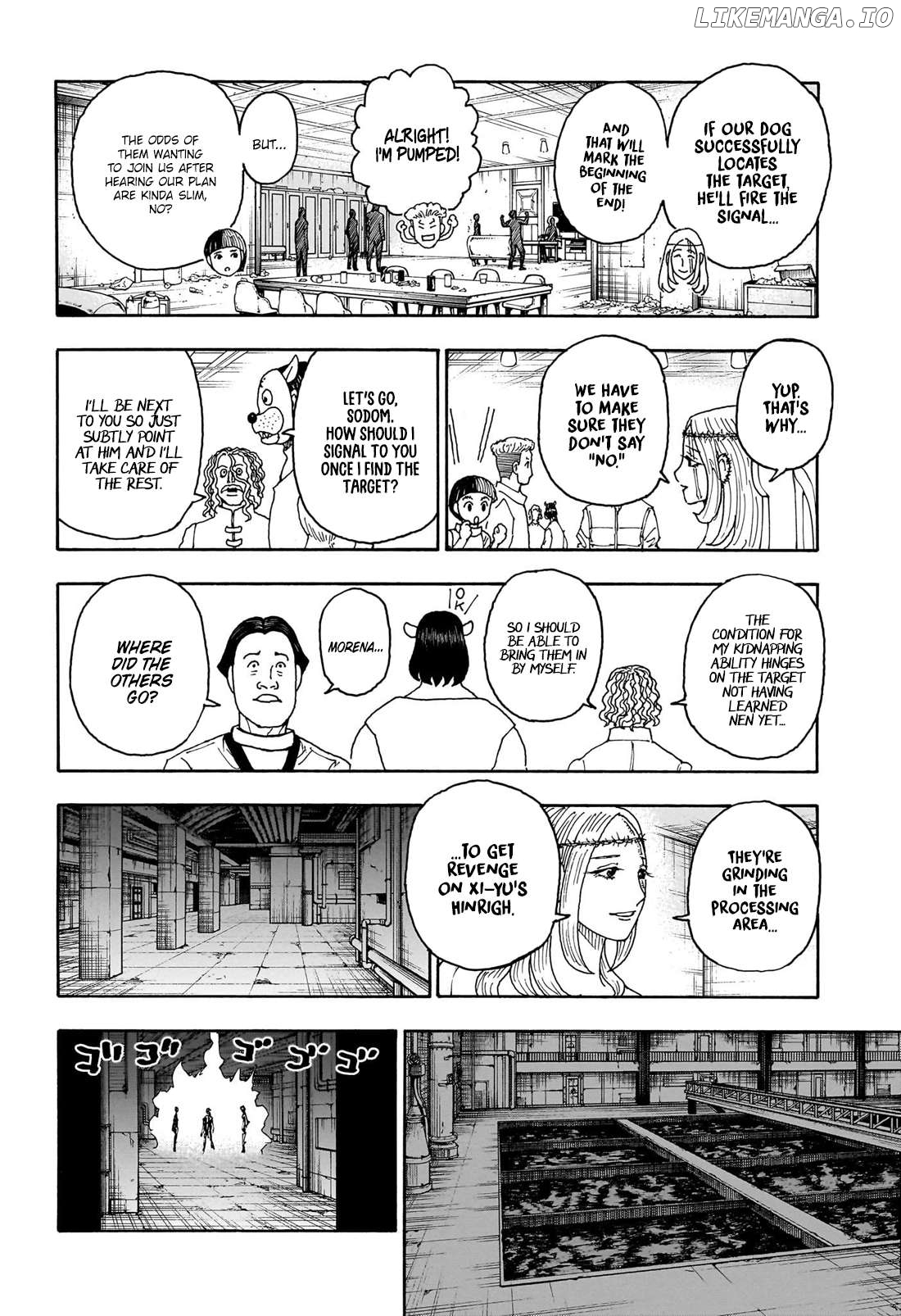 Hunter x Hunter, Chapter 405 image 19